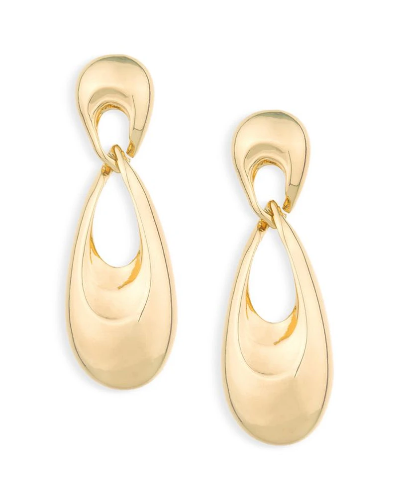 Infinity Link Drop Earrings