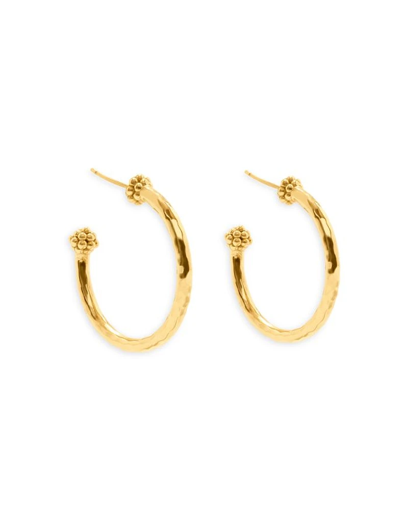 Berry Medium Hoop Earrings