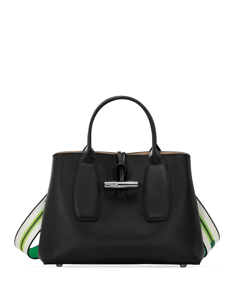 Roseau Convertible Medium Leather Tote