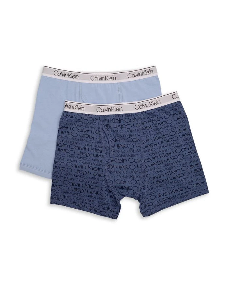 Boys' Boxer Briefs, 2 Pack - Big Kid