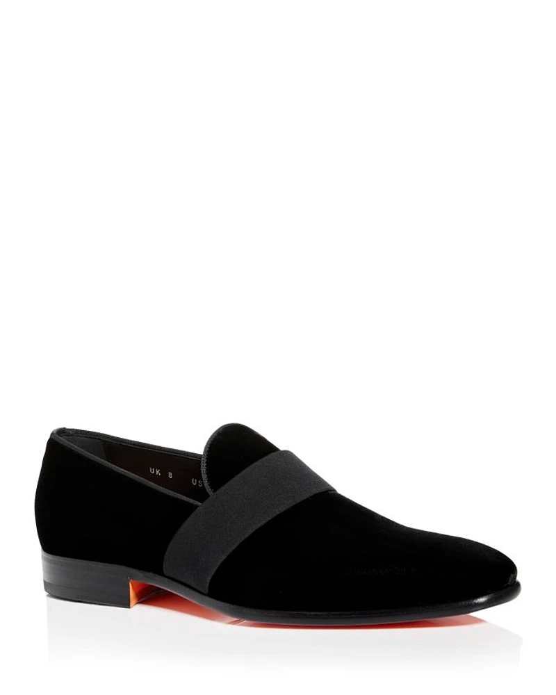 Men's Isomer-Vlun01 Velvet Slip On Formal Loafers