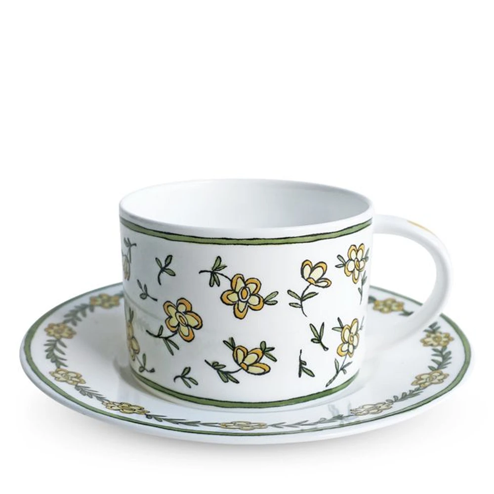 H. Daisy Chain Cup and Saucer