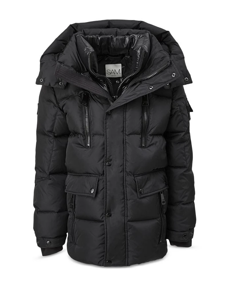 Boys' Matte Element Hooded Down Parka - Big Kid