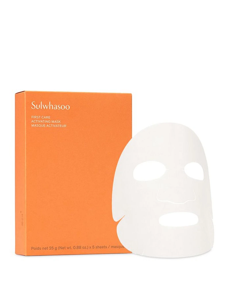First Care Activating Sheet Mask, Pack of 5