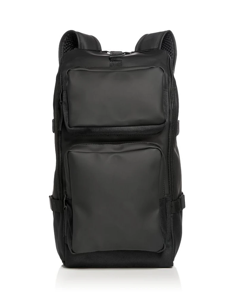 Trail Faux Leather Cargo Backpack
