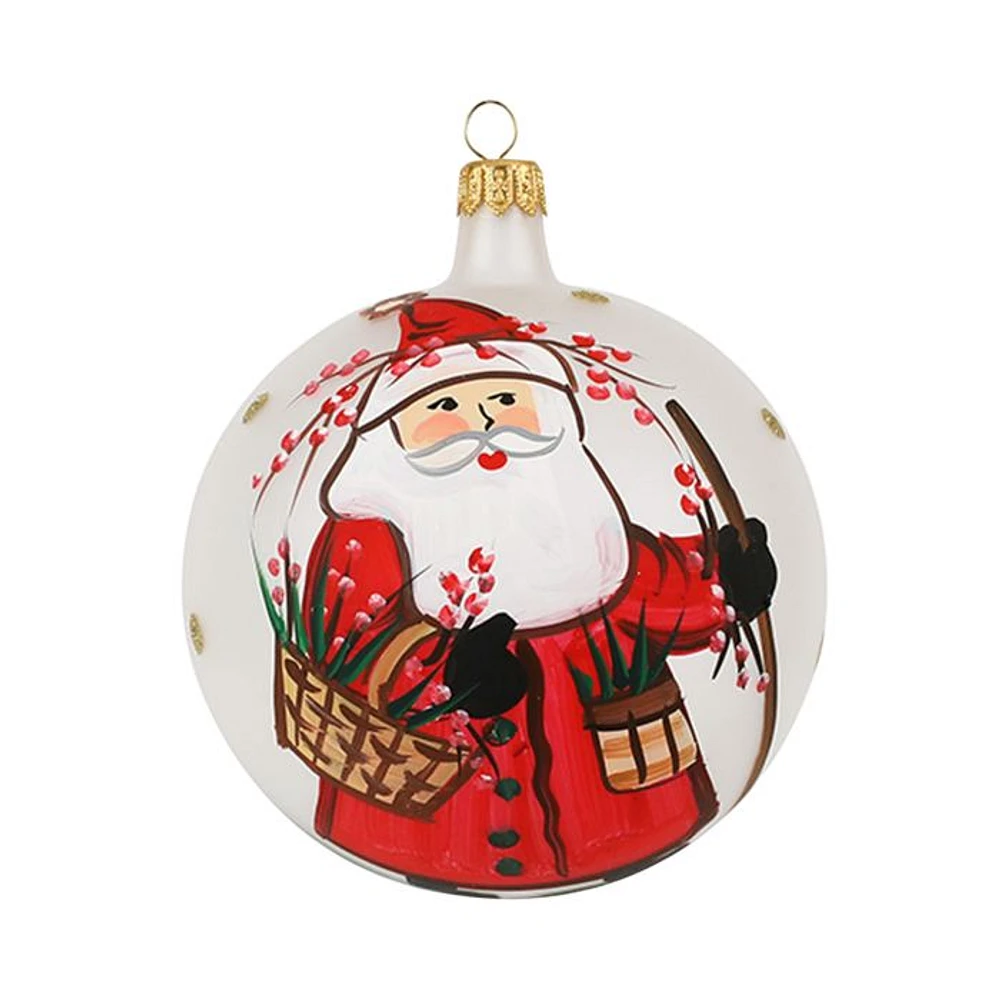 Old St. Nick Outdoorsman Ornament