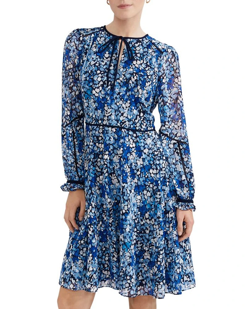 Sasha Tie Neck Mini Dress