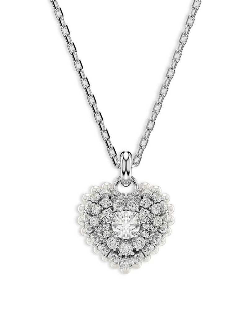 Idyllia Heart Pendant Necklace, 15"