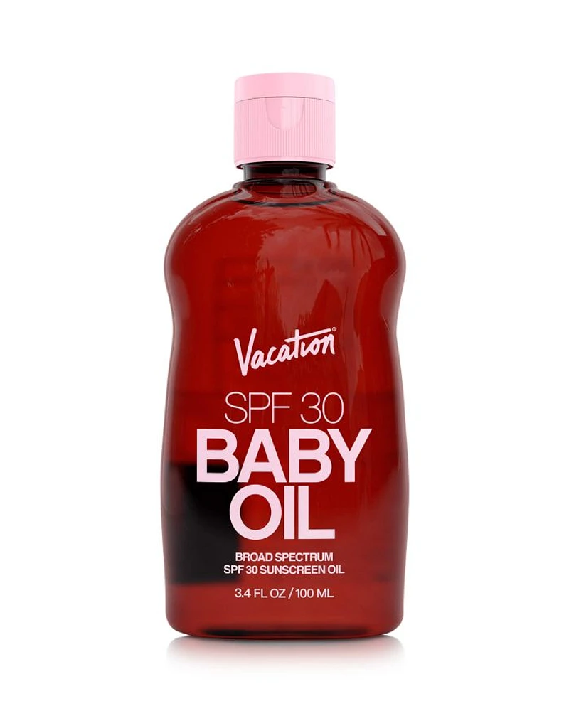 Baby Oil SPF 30 3.4 oz.
