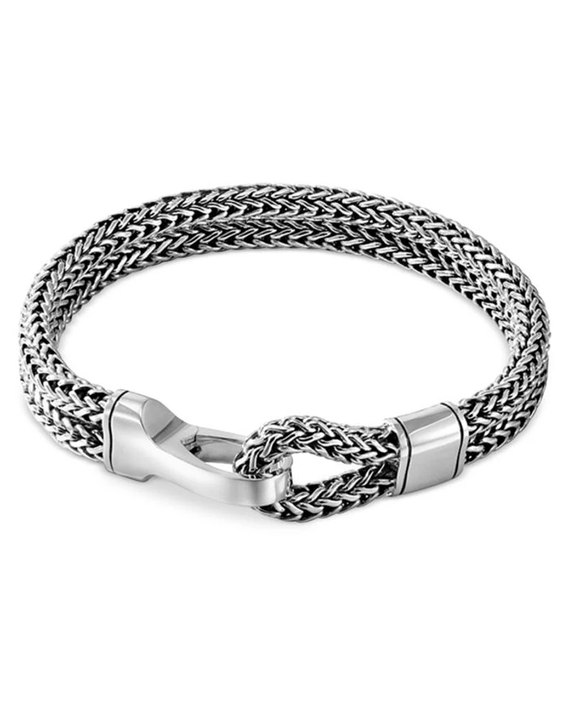 Sterling Silver Double Row Bracelet