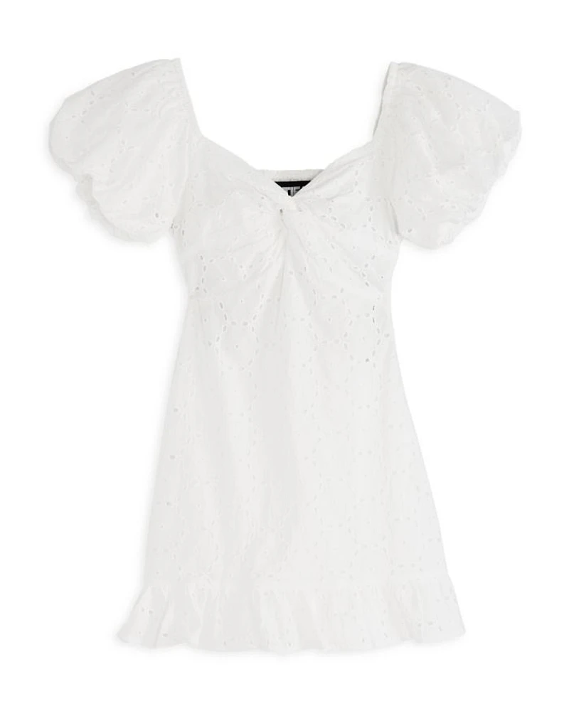 Girls' Phoebe Eyelet Dress - Big Kid