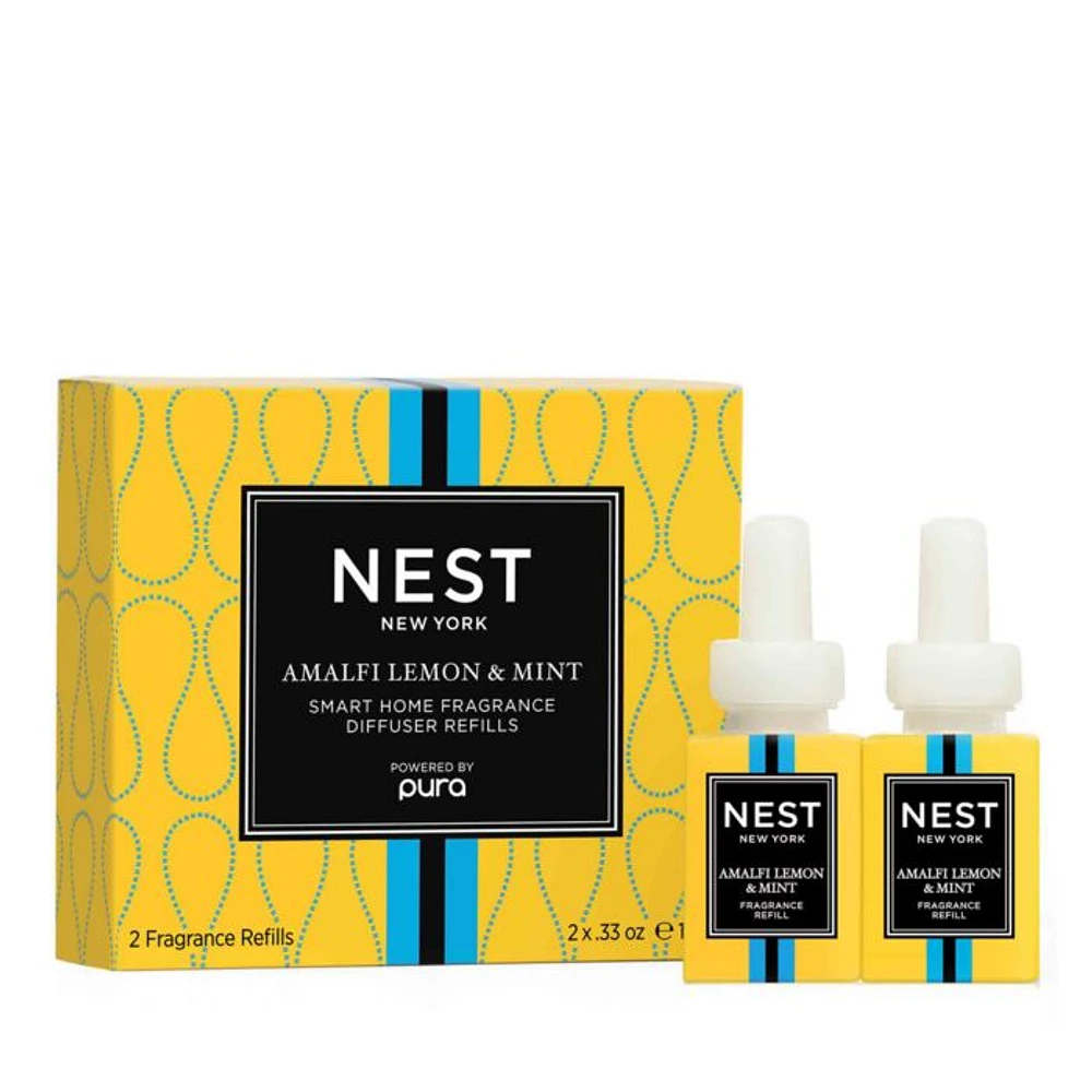 Amalfi Lemon & Mint PURA Refill, Set of 2