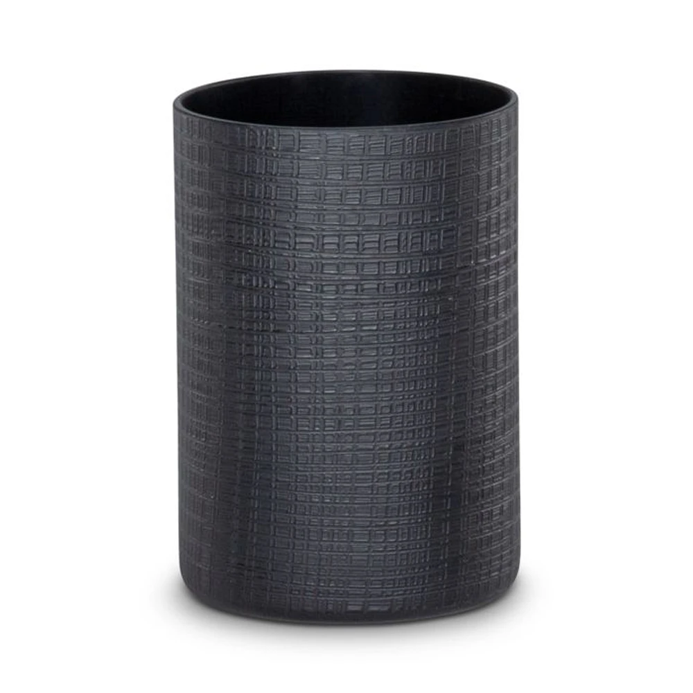 Cambric Glass Brush Holder