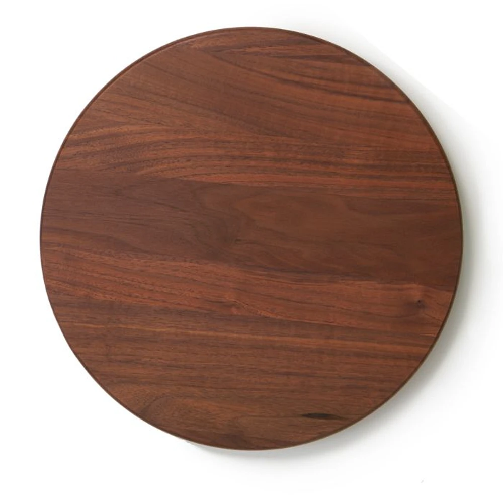 14" Walnut Lazy Susan