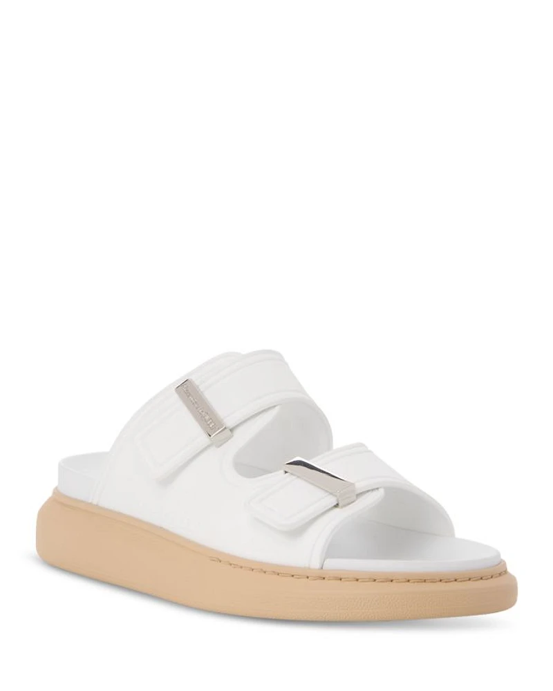Women's Buckled Slide Sandals