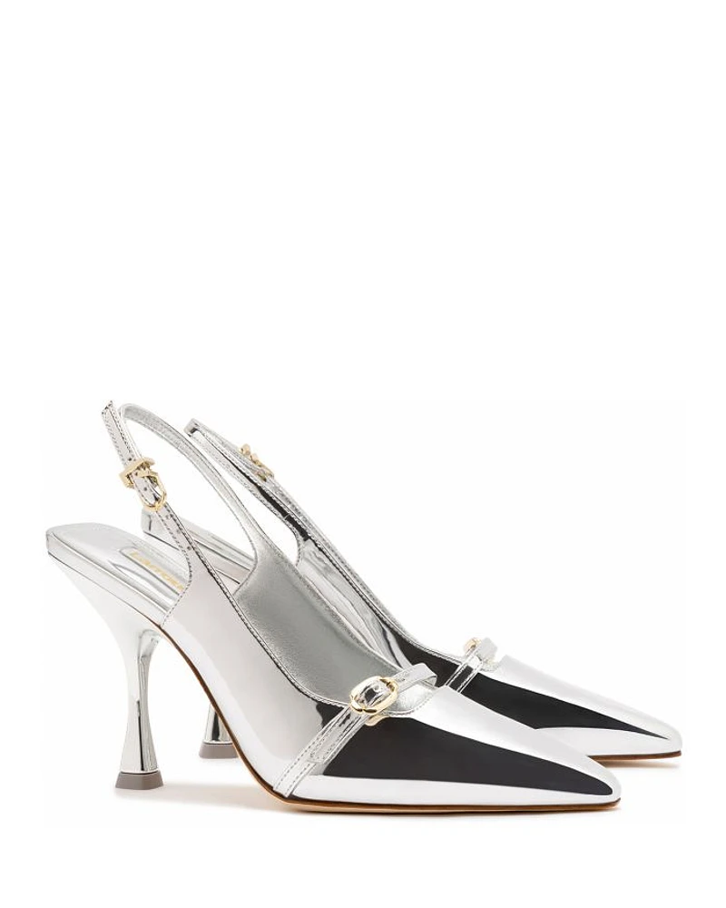 xWomen's Ines Buckled High Heel Pumps
