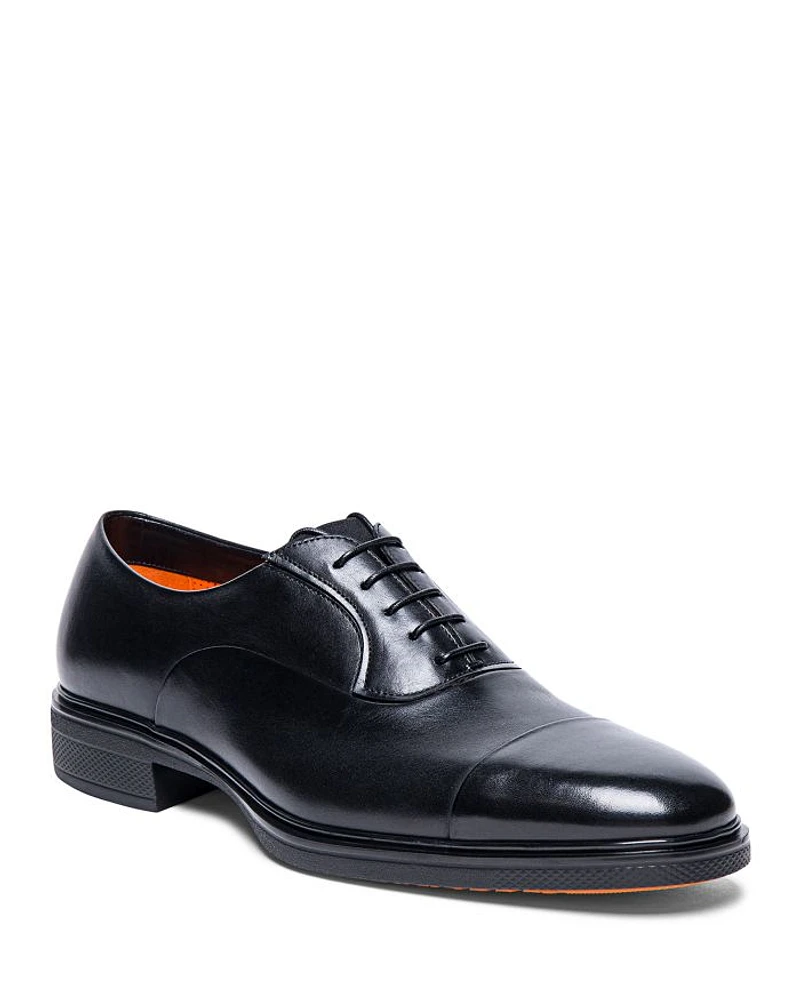 Men's Easy Cap Toe Lace Up Dress Shoes