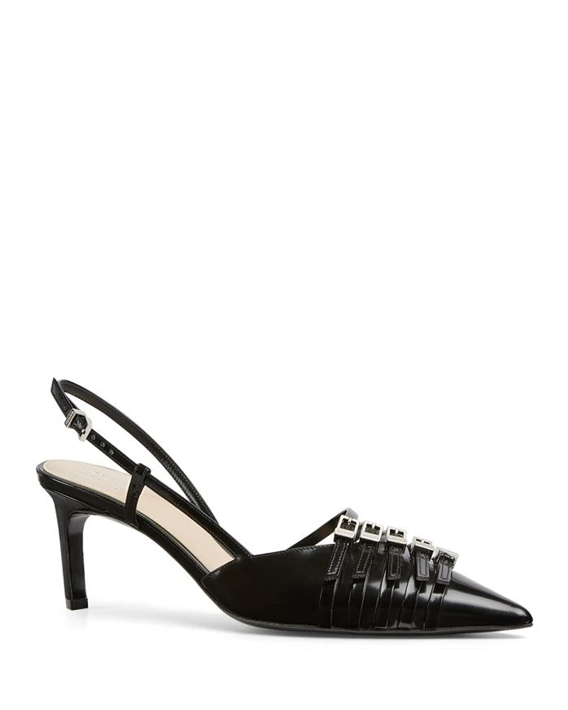 Women's Regent Buckles Slingback Pumps