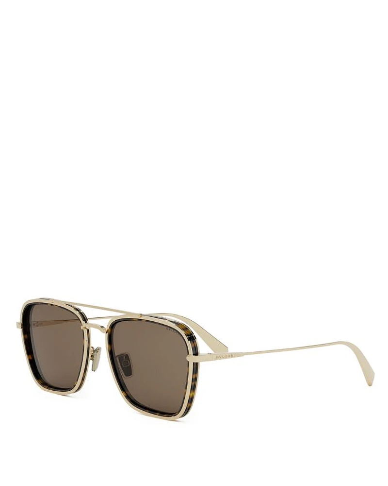 B.Zero1 Square Sunglasses, 55mm