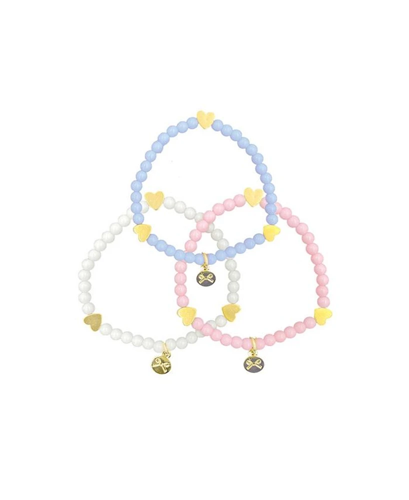 Girls' Hearts Bracelet Set - Little Kid