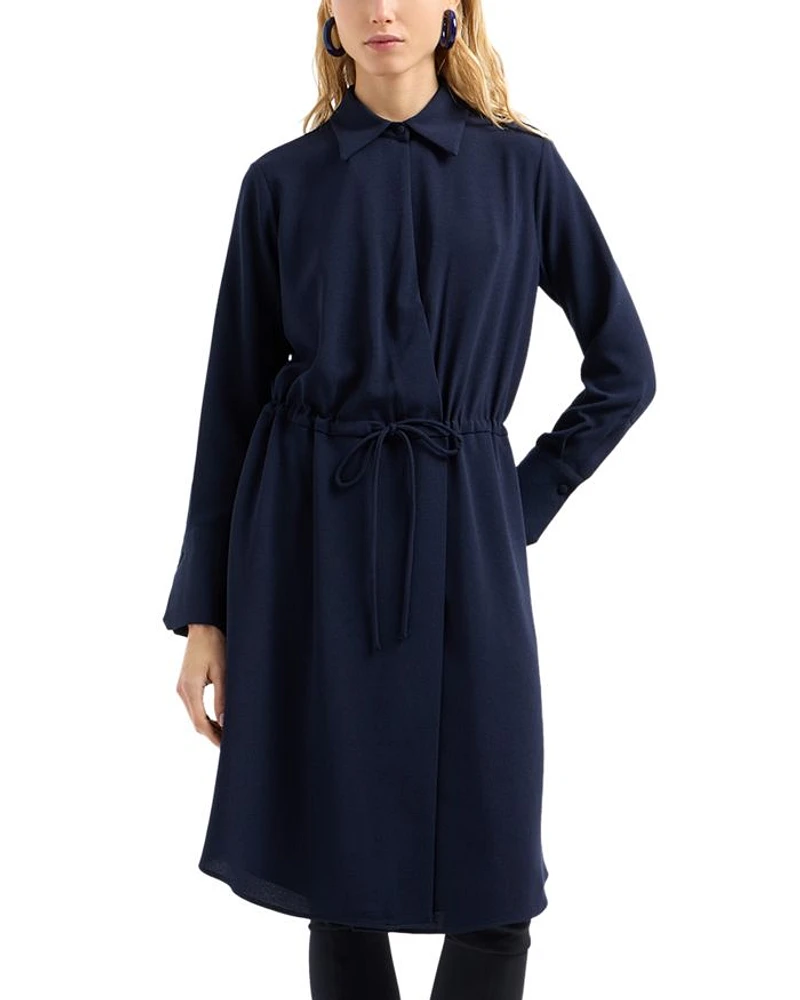 Drawstring Waist Dress