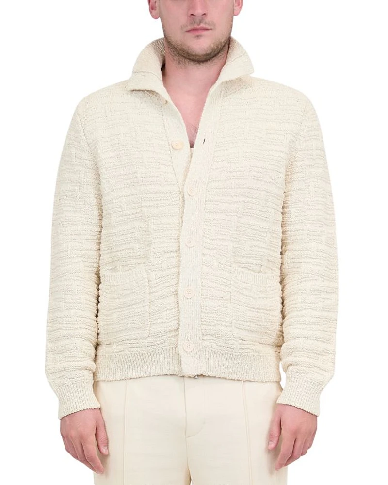 David Textured Sweater Jacket