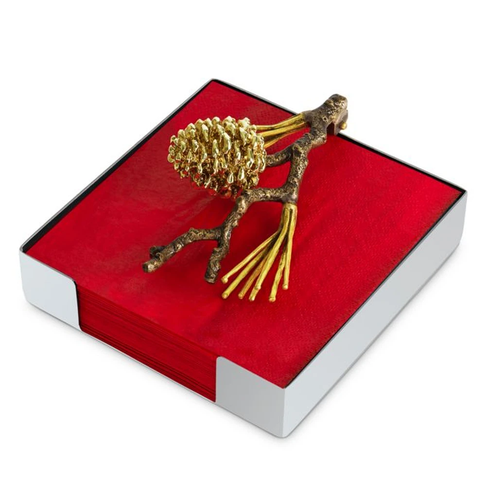 Pinecone Cocktail Napkin Holder
