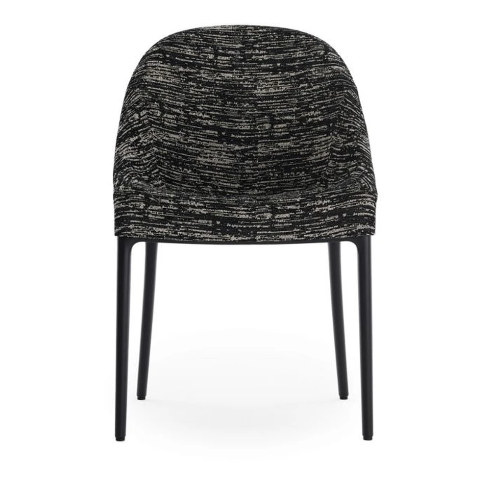 Eleganza Ela Dining Chair, Black Legs
