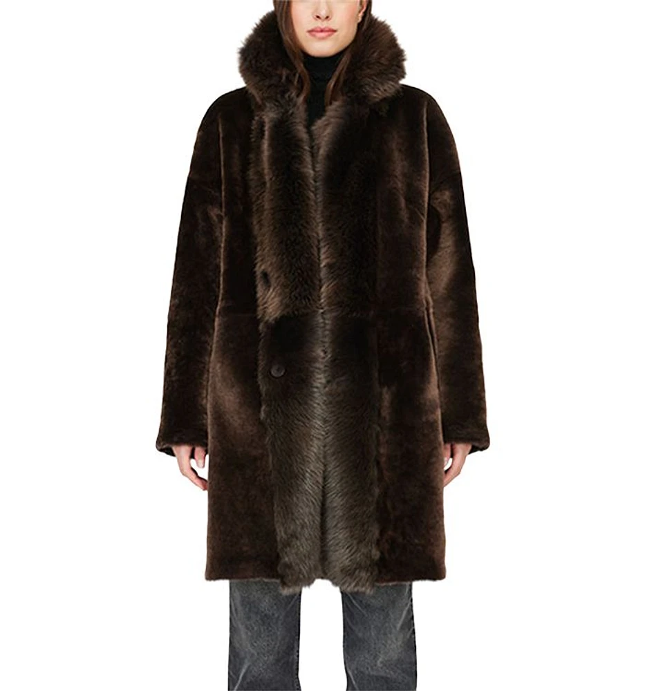 August Reversible Shearling Jacket