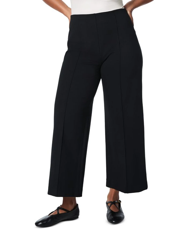 SPANXsupersmooth PerfectFit Ponte Cropped Wide Leg Pant