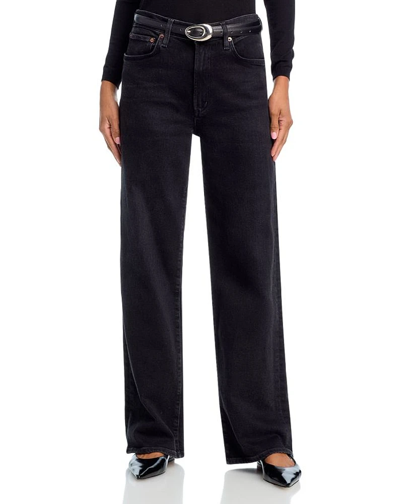 Harper High Rise Jeans Hush