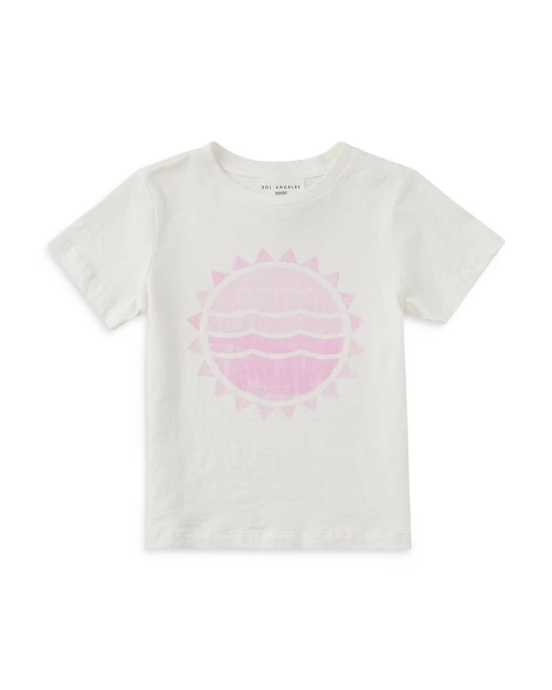 Girls' Marlow Cotton Waves Graphic Tee - Little Kid, Big Kid