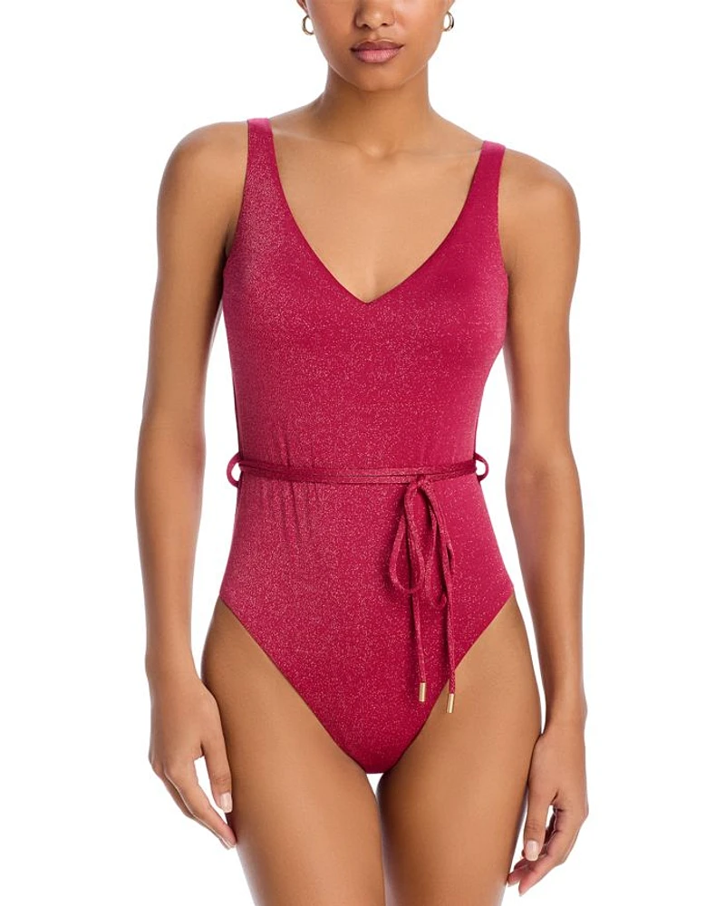 Plunge One Piece Swimsuit - Exclusive