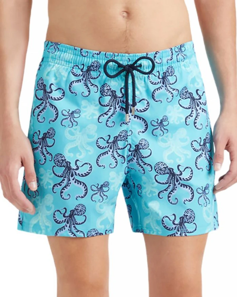 Moorise Printed 4.5" Swim Shorts