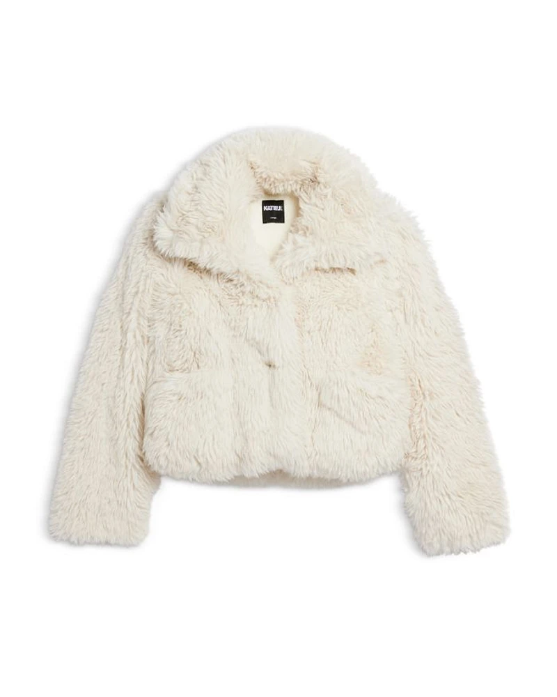 Girls' Faux Fur Elise Jacket - Big Kid