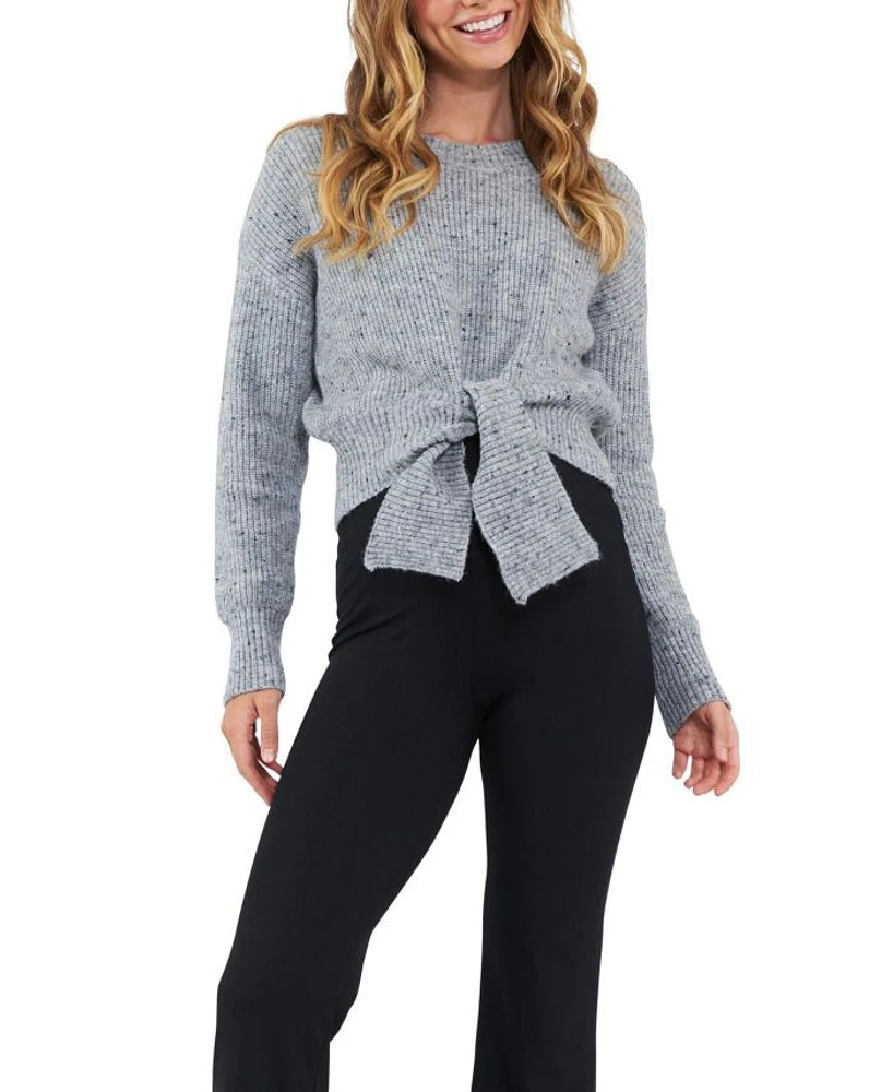 Bonnie Tie Front Knit Sweater