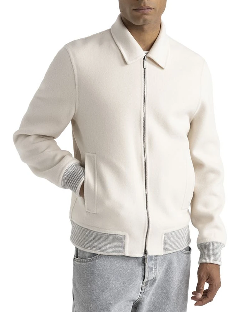 Fleece Bomber Jacket