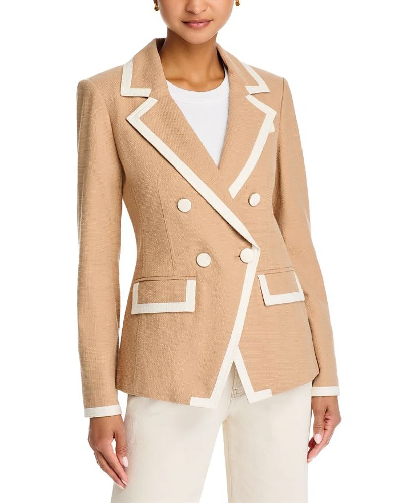 Edison Dickey Border Trim Jacket