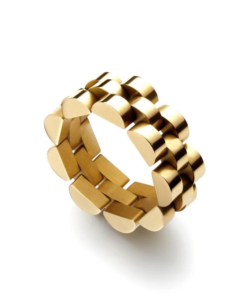 Gold Statement Parker Ring