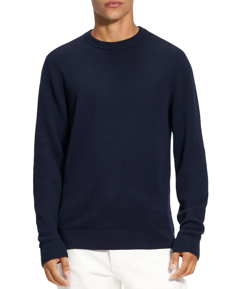 Maden Textured Crewneck Sweater