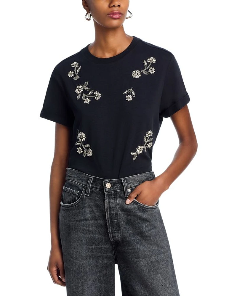 Bree Rhinestone Tee