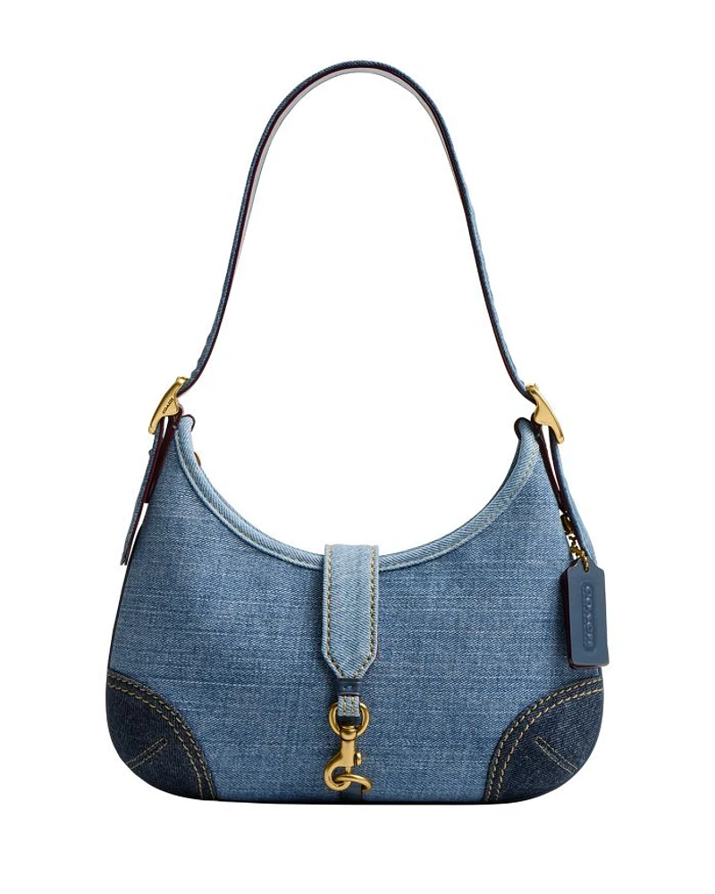 Denim Hamptons Hobo Bag