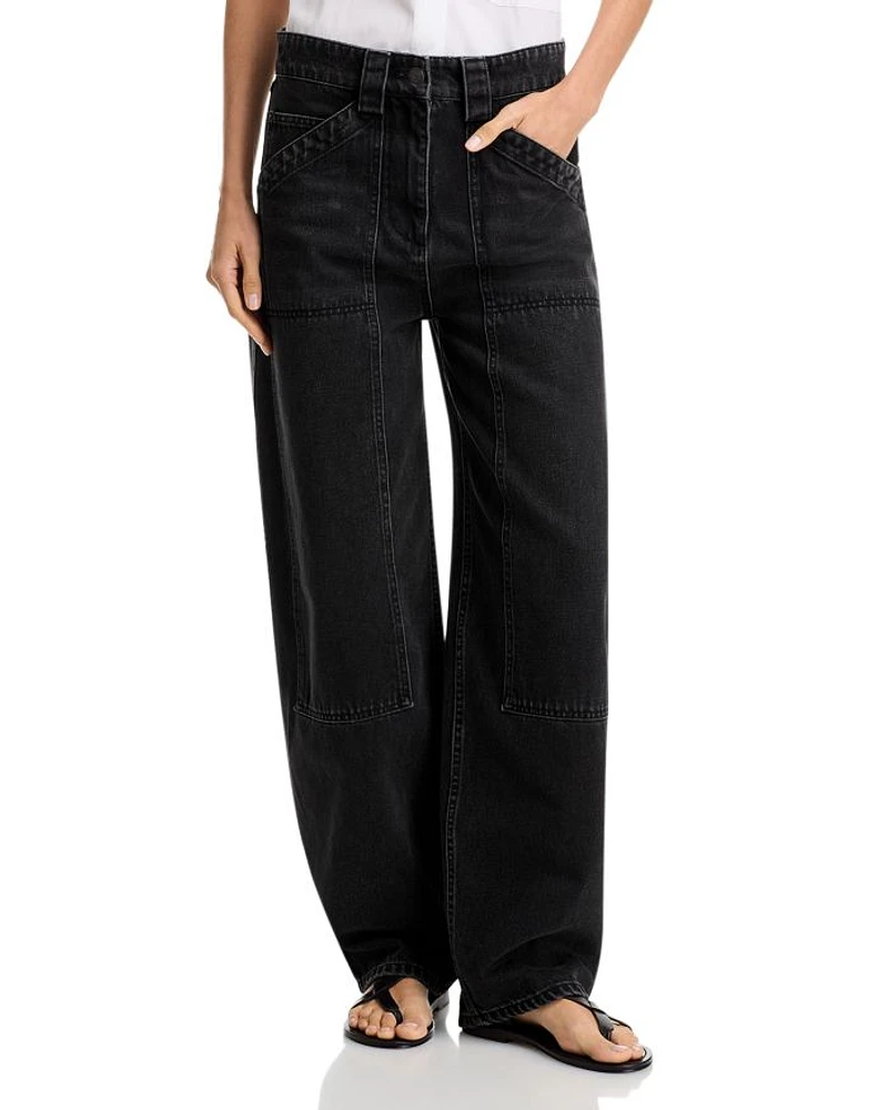 Balloon Jeans Black