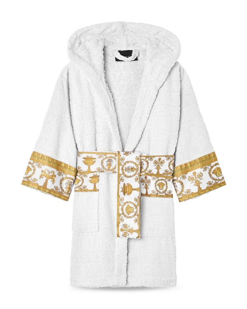 Unisex I Heart Baroque Bath Robe - Big Kid