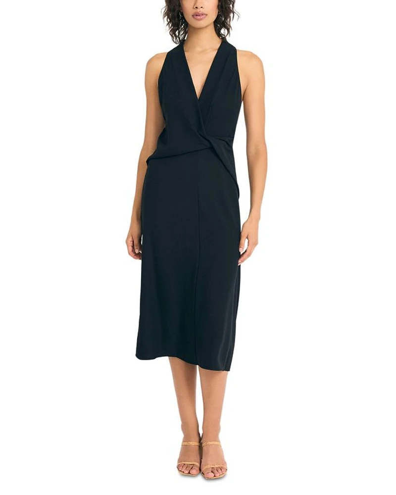 Drape Front Dress