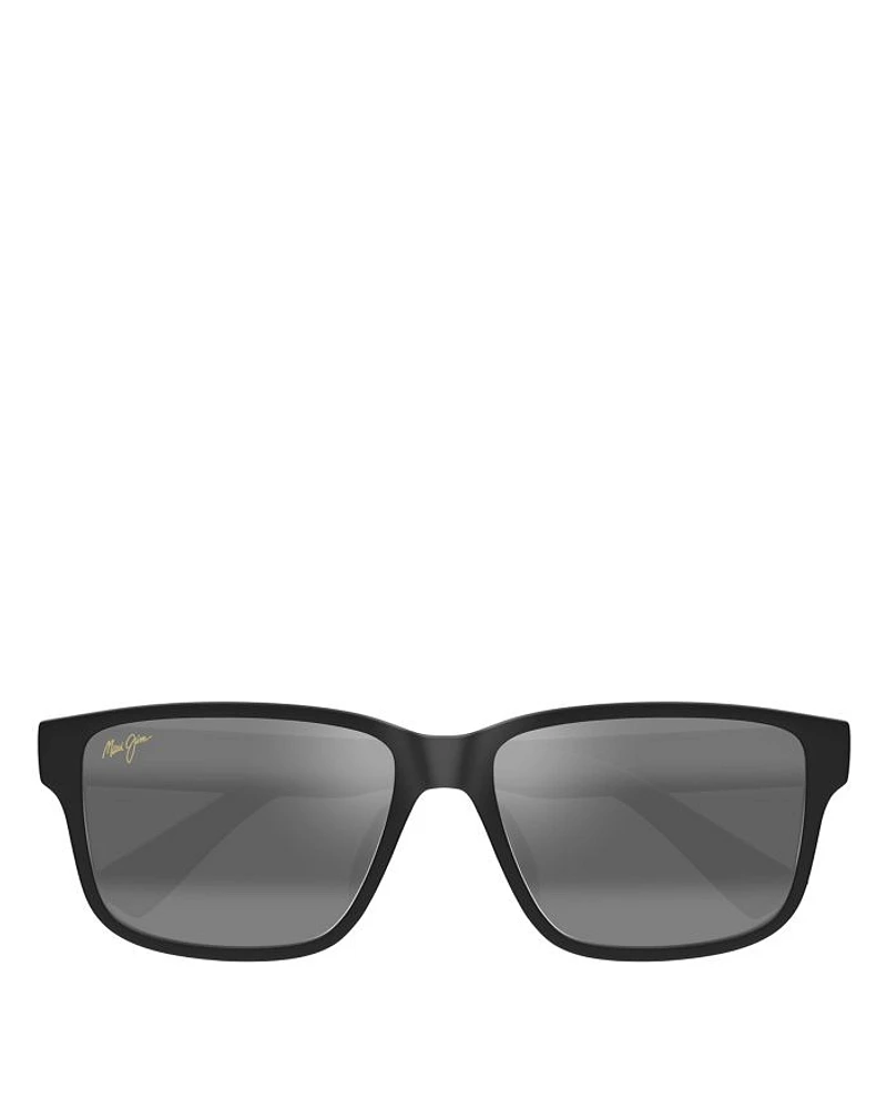 Kuniahi Rectangle Sunglasses, 58mm