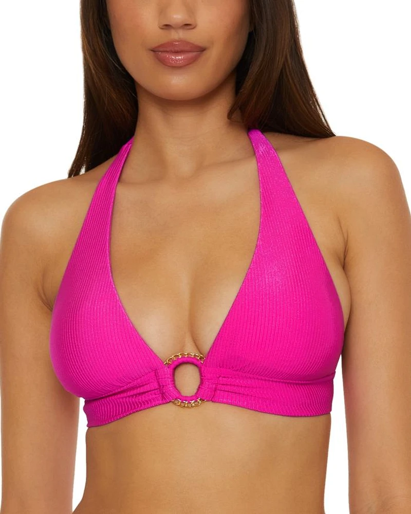 Monte Carlo Mira Rib Halter Bikini Top
