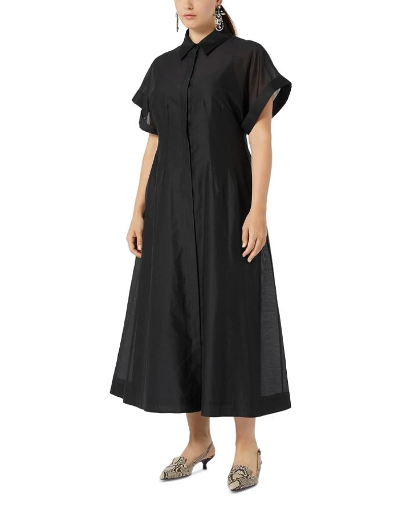 1A Uscita Candia Flared Shirt Dress