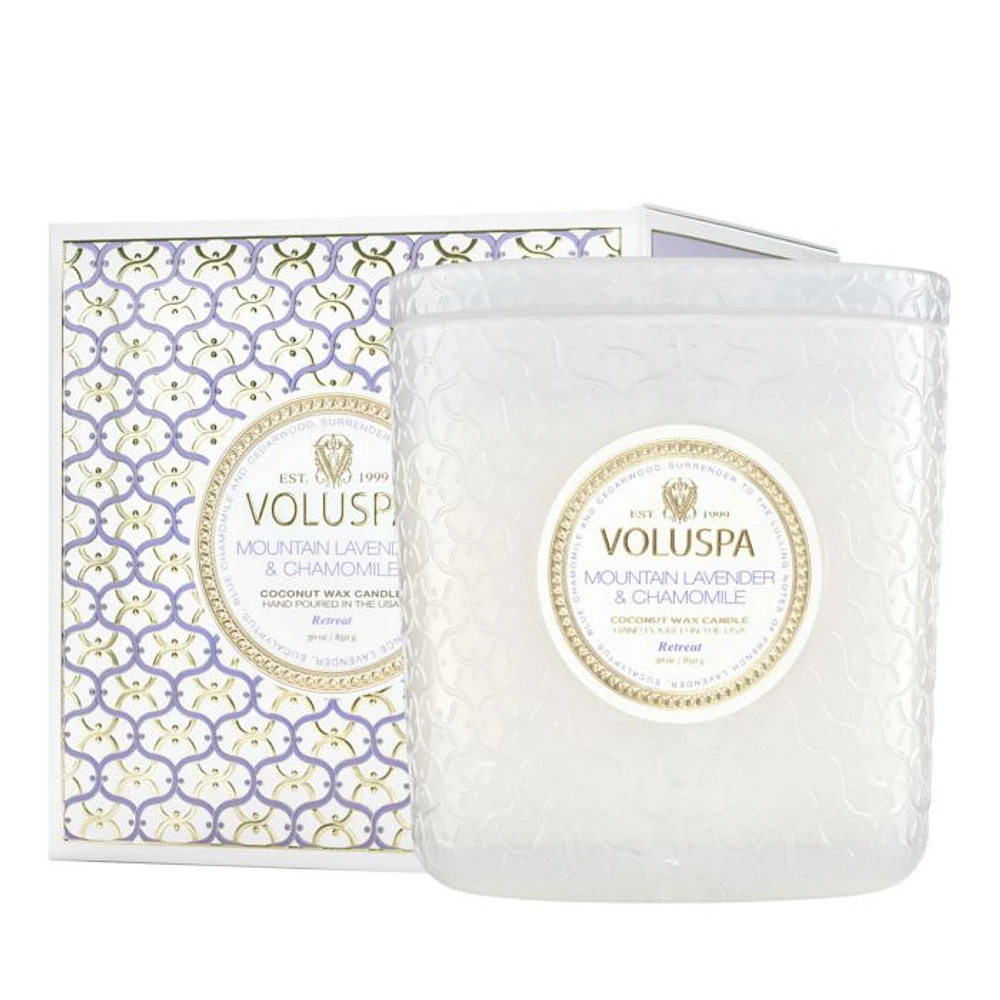 Mountain Lavender & Chamomile Luxe Candle, 30 oz.