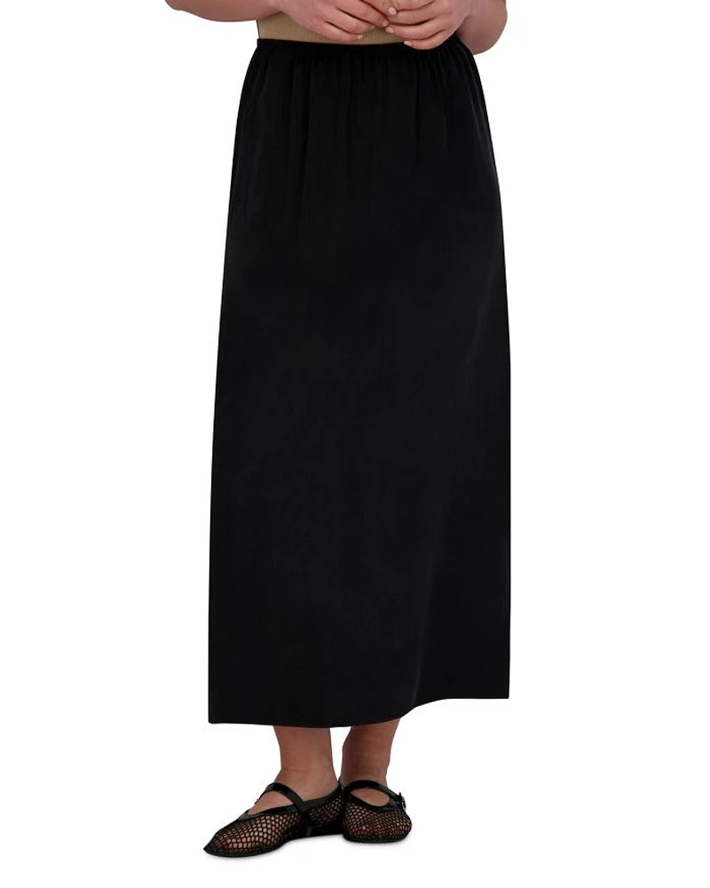Brushed A Line Skirt